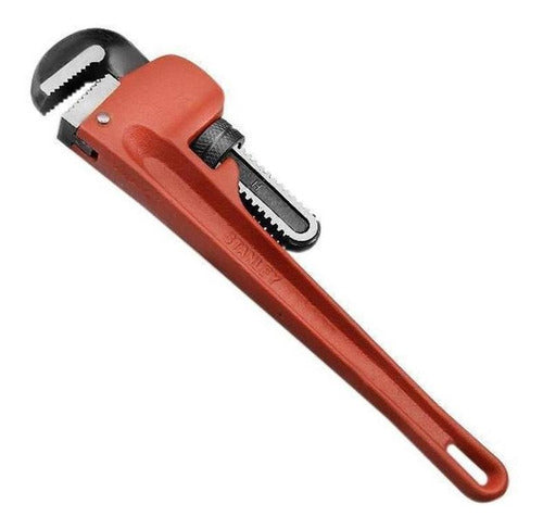 Llave Stillson 12'' Stanley Rojo