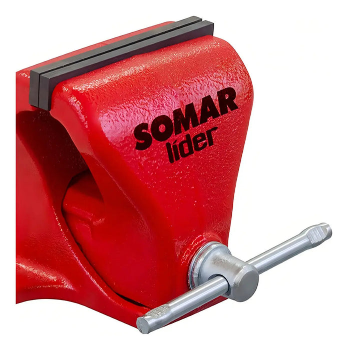 Tornillo de Banco Mecánico Somar N-8 Fijo Apertura 203mm Hierro Fundido
