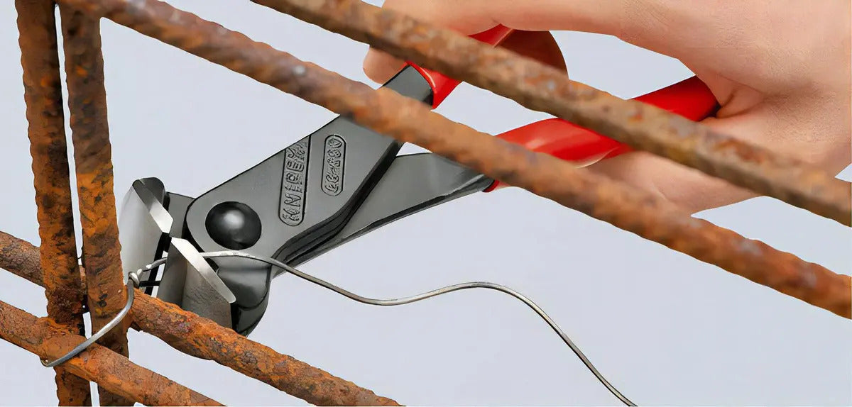 Alicate Frontal Knipex 6801180 Acero Inoxidable Bisel 180mm