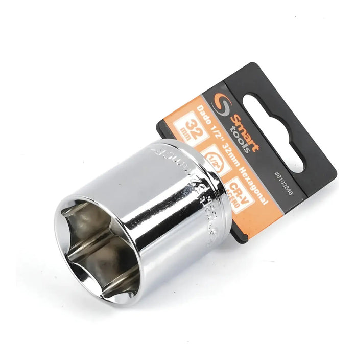 Dado Corto 1/2'' 32mm Hexagonal