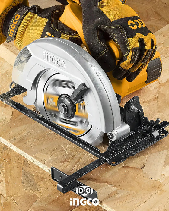 Sierra Circular Eléctrica Industrial Ingco 1400W 185mm