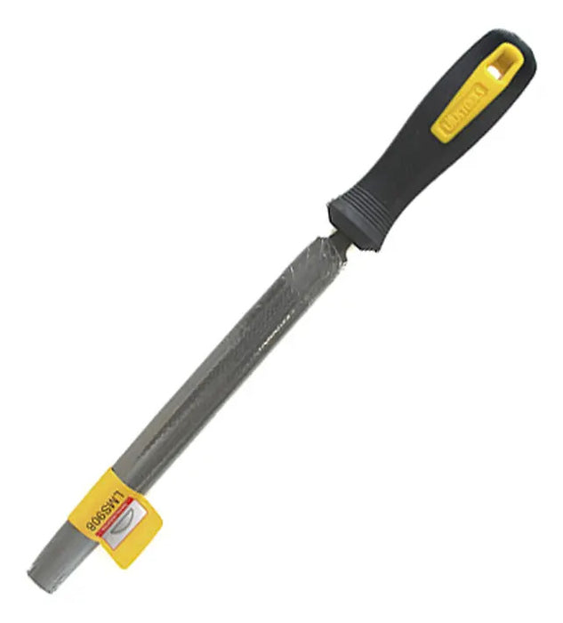 Lima Media Caña Fina 8" Mgo Plastico