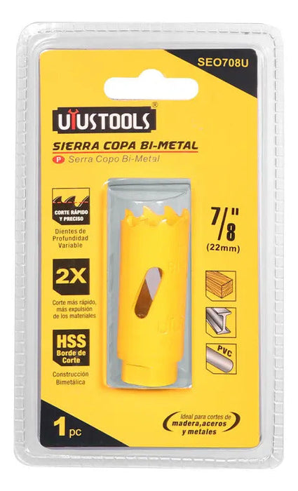 Sierra Copa Bi-metal 22mm (7/8'') Uyustools