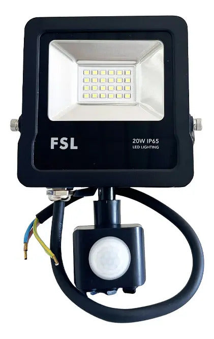 Reflector con Sensor 20W 6500K