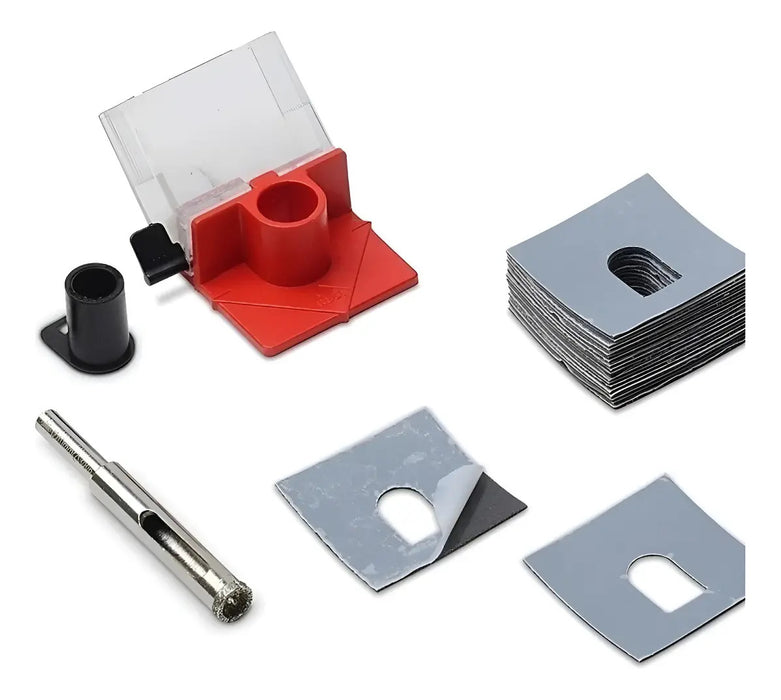 Broca Diamantada Rubi 8mm Para Porcelanato Taladro Eléctrico