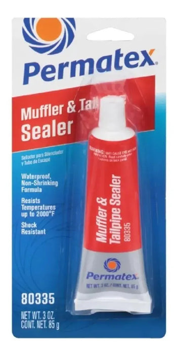 Sellador Caños Escape Salamandras Permatex 85gr Gris