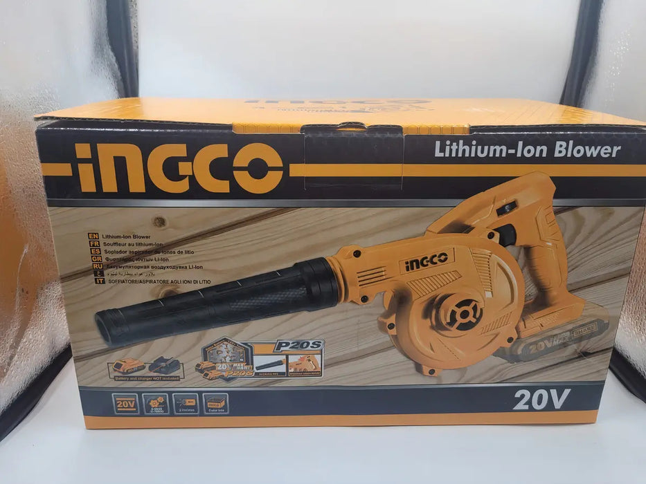 Soplador/aspirador Inalámbrico S/batería, S/ Cargador Ingco Naranja