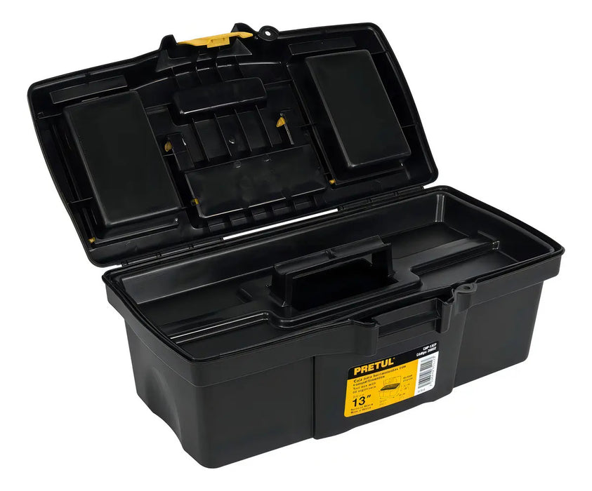 Caja de Herramientas Pretul Plástico 18cm X 33cm X 13cm
