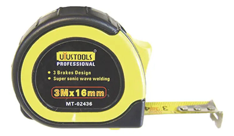 Huincha Medir 3 Mts X 16mm Uyustools Jh82