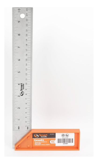 Escuadra Carpintero 10'' Smart Tools