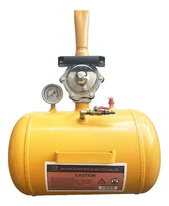 Inflador Rápido Neumáticos 5 Gallon