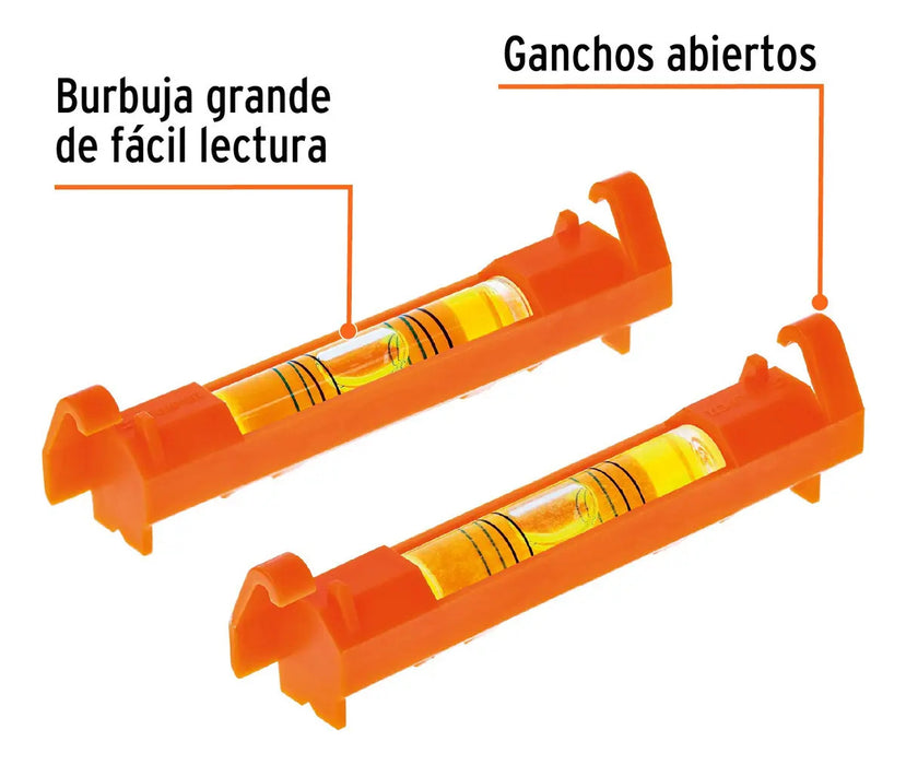 Niveles de Hilo en Blíster, 2 Piezas