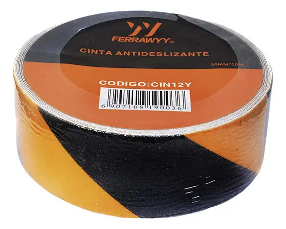 Cinta Antideslizante 50mm X 10m Negra