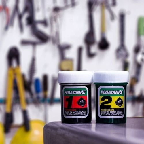 Pegamento Epóxico Soldadura de Epoxi Negro Pegatanke 43g