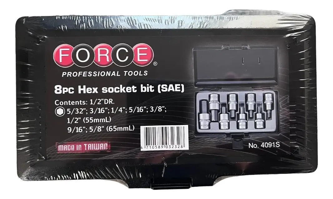 Juego De Dados Allen 5/32 A 5/8 Force