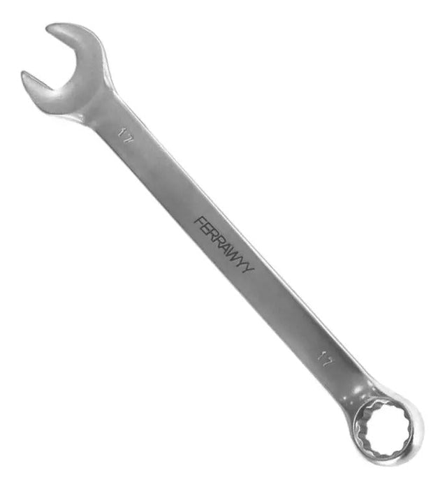 Llave Combinada 17mm Cr-v Satin Ferrawyy