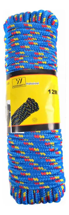 Cuerda Trenzada 12mm X 30.5m Color