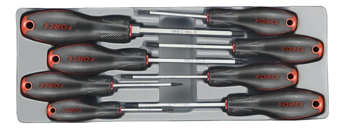 Juego Destornilladores Torx 8 Piezas Force 2086T