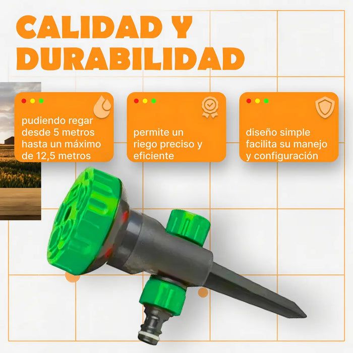 Aspersor Regador Tipo Estaca de Plástico