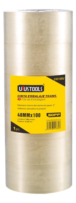 Cinta Embalaje Transparente 48mm x 90 Mts