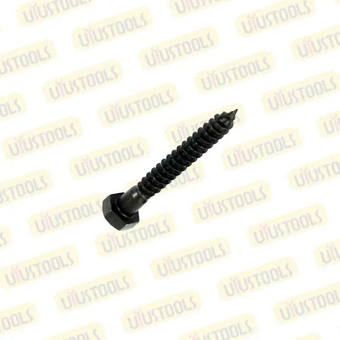 Tornillo Tirafondo Negro 3/8'' X 2'' 100un/set