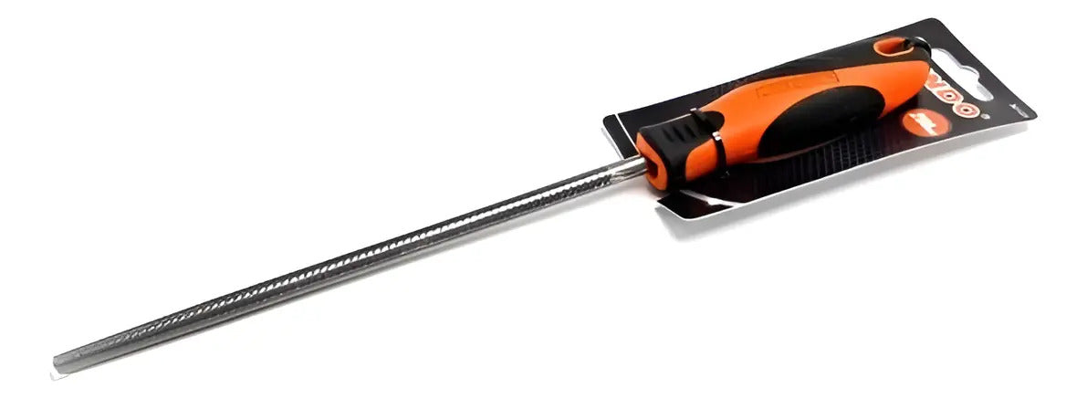 Lima Redonda Kendo 20.32 Cm Acero Inoxidable Con Mango