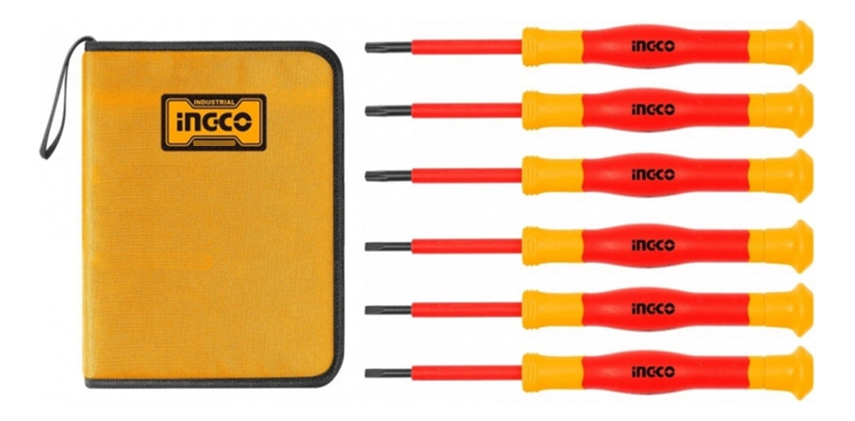 Set Destornillador De Precisión Aislado VDE 6 Piezas