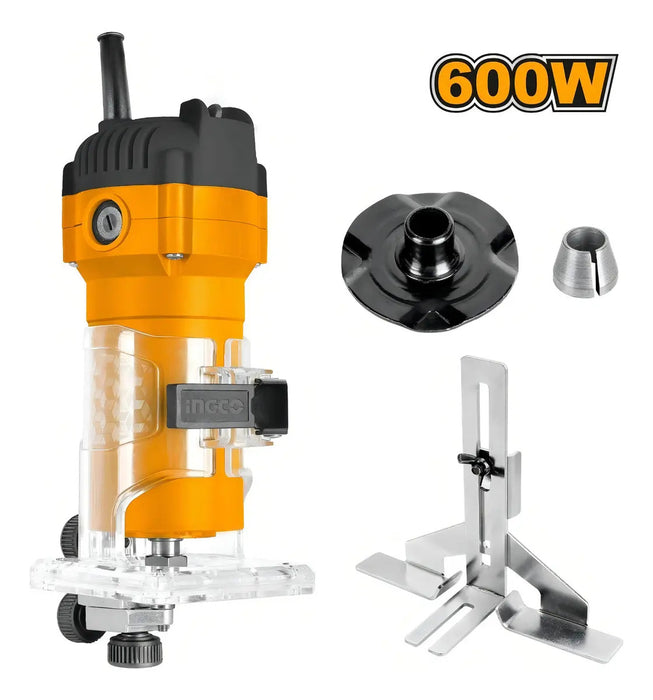 Ruteadora Fresadora 1/4'' 1200w Madera Industrial Ingco