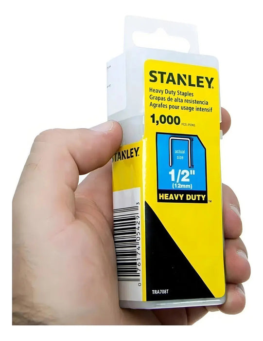 Grapa Stanley T50 1/2 (12mm) Caja 1.000 Unidades