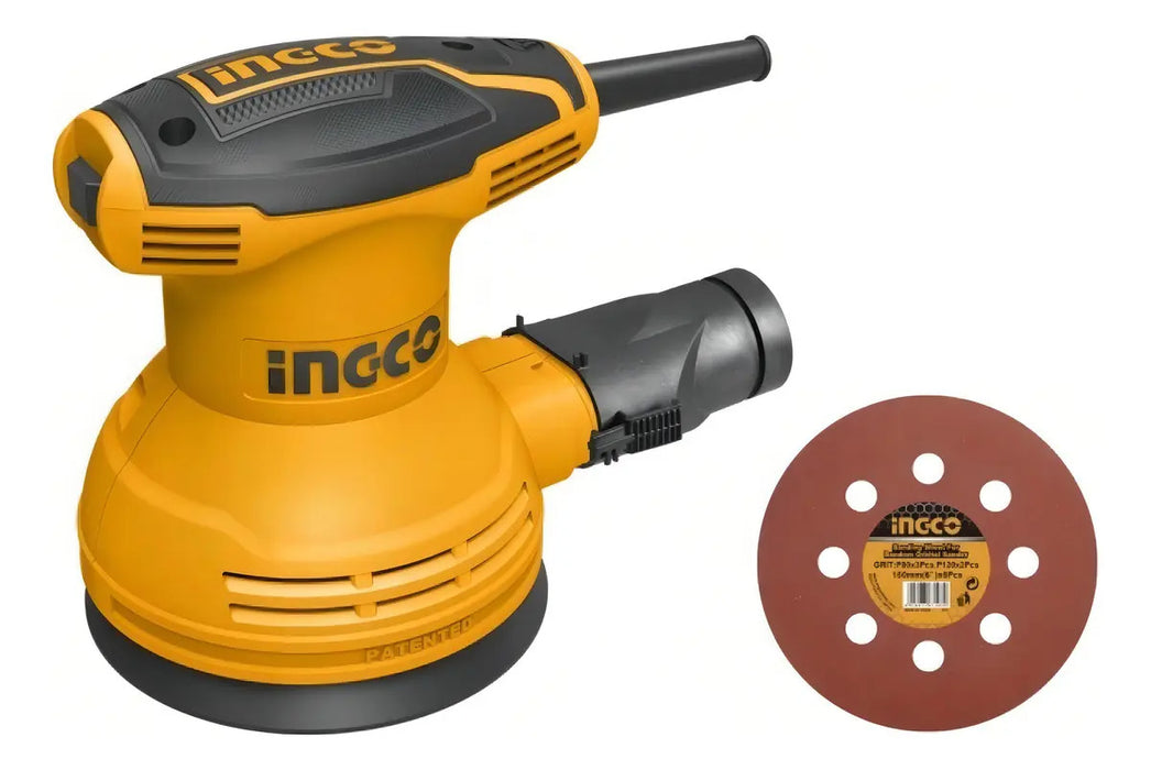 Lijadora Roto Orbital Industrial 320w Ingco