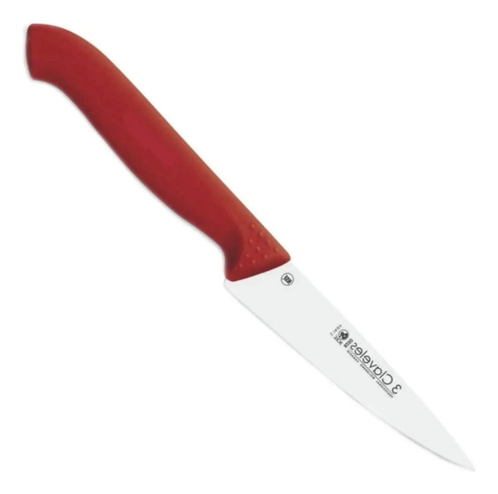 Cuchillo 3 Claveles Proflex Cocinero 12 Cm Rojo