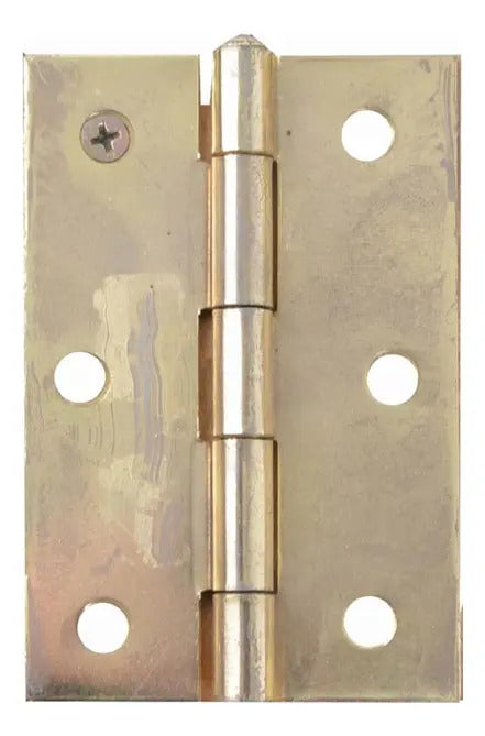 Bisagra Dorada Doble 1.5"