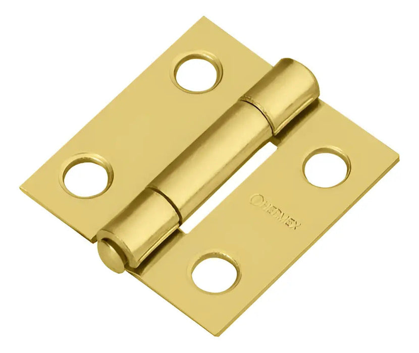 Bisagra Hermex-truper Acero Latonado 1 x 7/8 Caja 10 Uni