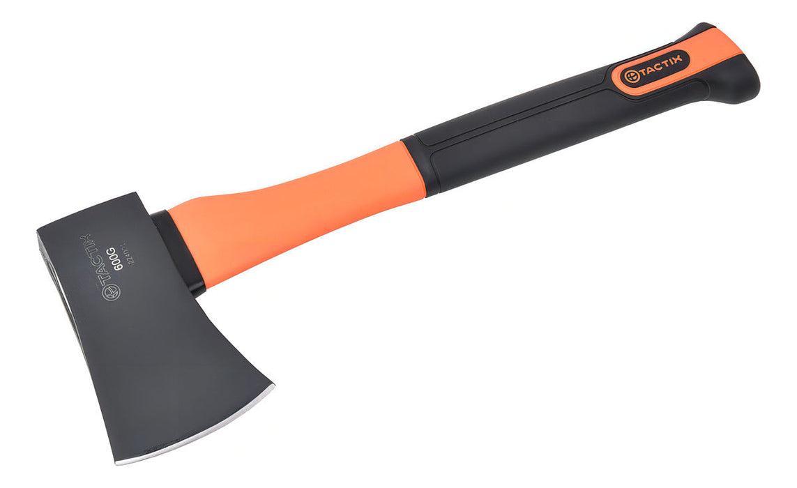 Hacha Leñadora Mano Tactix Cabeza 600g Mango Fibra Vidrio