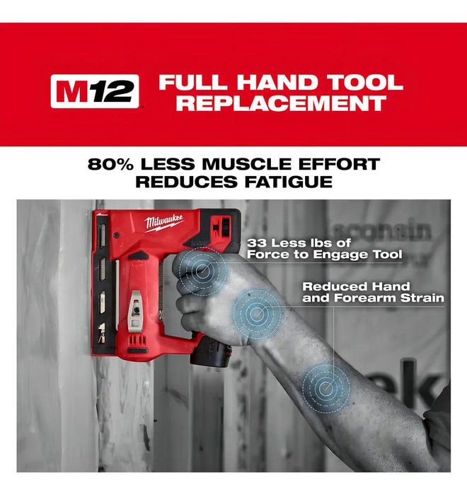 Engrapadora Milwaukee M12 2447-20