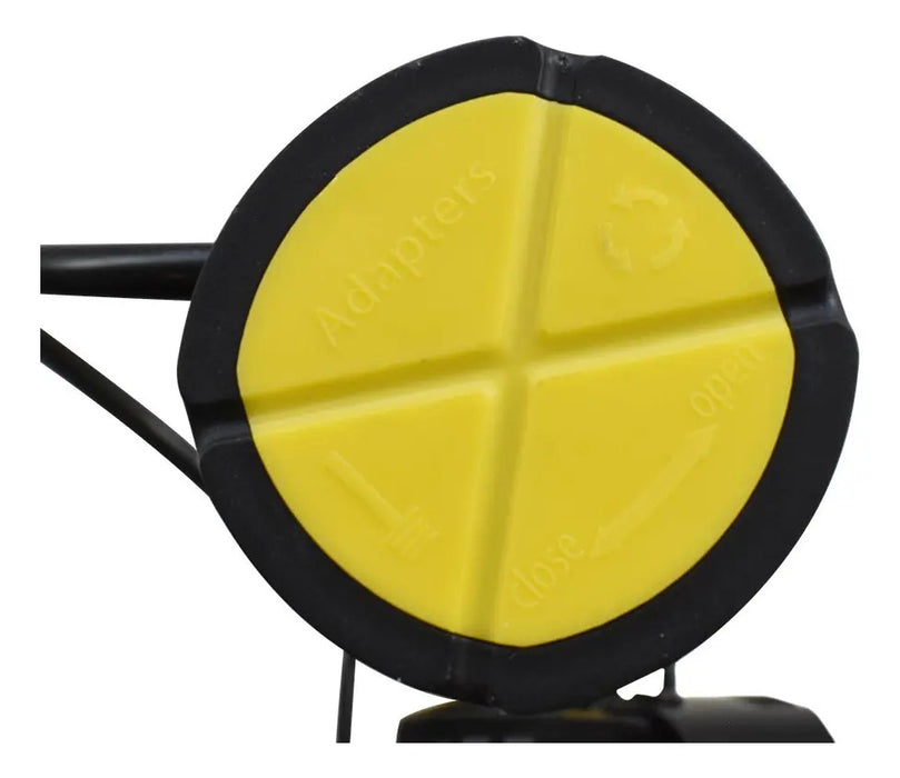 Inflador de Pie 100psi Uyustools BOP100U Color Amarillo