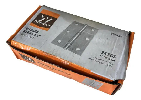 Bisagra Negra 3,5''