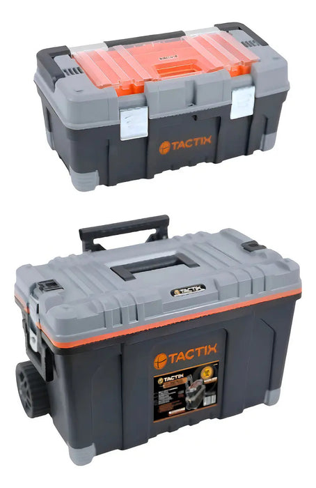 Caja Herramientas Carro Organizador Con Ruedas 2 En 1