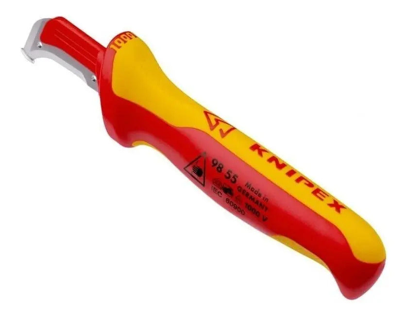 Cuchillo Pelacable Punta Chata 1000v Knipex