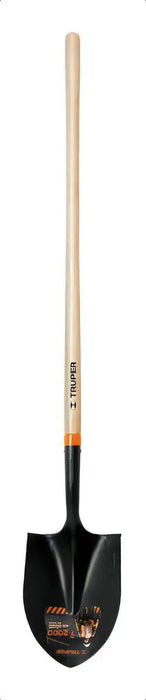 Pala T-2000 Redonda Mango Largo 45' Truper Negro