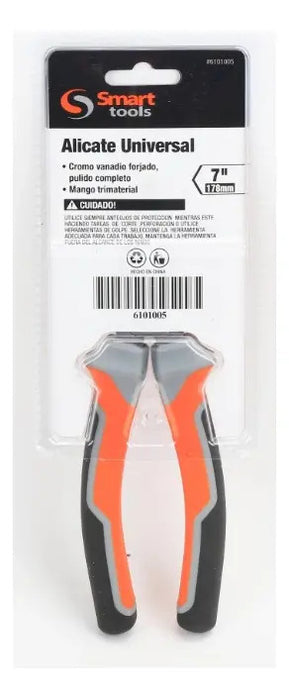 Alicate Universal 7" Cr/v Smart Tools