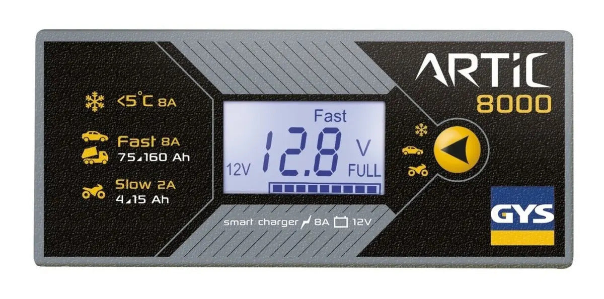 Cargador Baterias Artic 8000 12V Gys