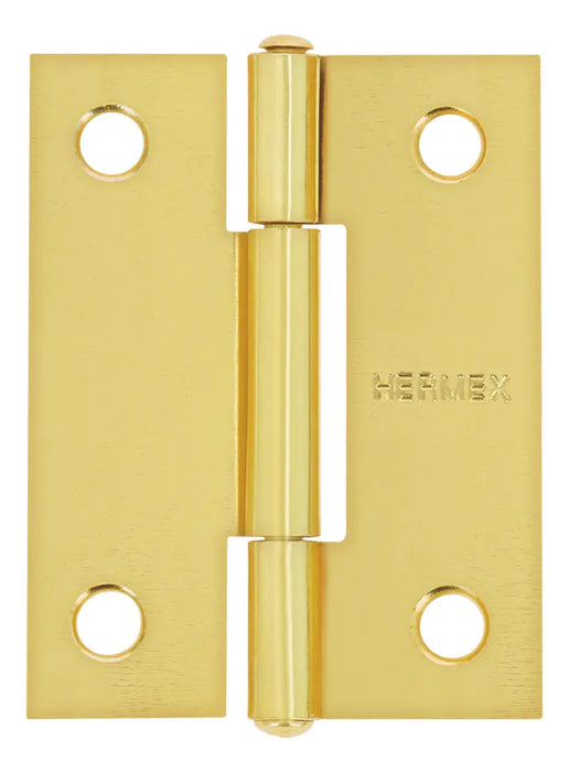 Bisagra Hermex Latonado 3.7 cm X 2''
