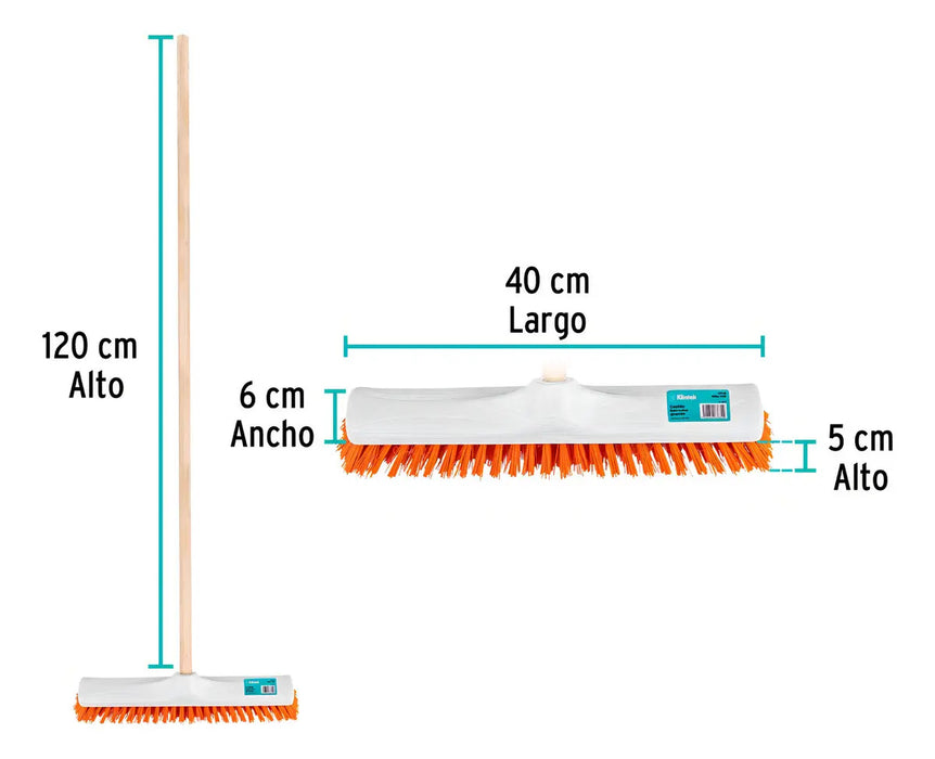 Cepillo Industrial Cerda Rígida 41 Cm Klintek