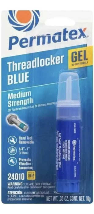 Trabador Gel De Resistencia Media 10gr Permatex