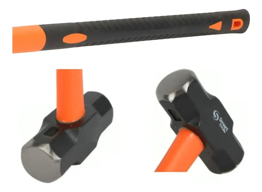 Combo De Acero Smart Tools - 12 Lbs M. Fibra Vidrio
