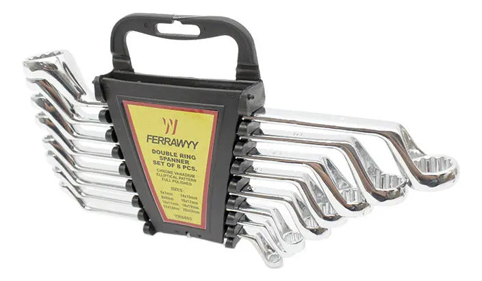 Jgo 8 Pcs Llave Corona/Corona Cr-V