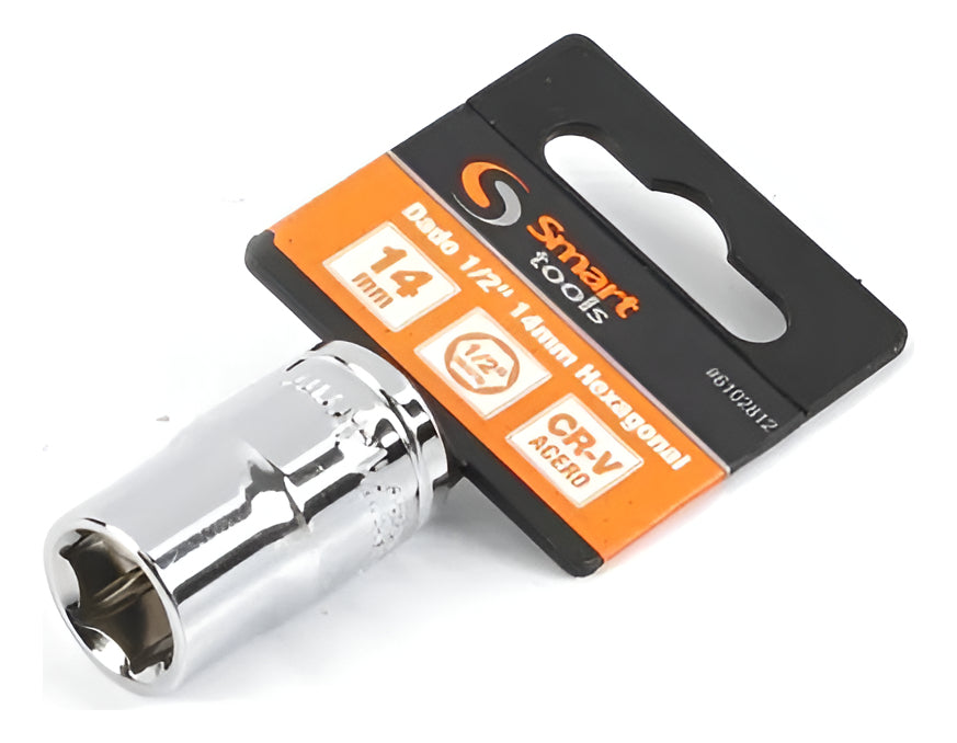 Dado Corto 1/2'' 14mm Hexagonal