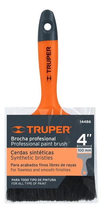 Brocha Mango de Plástico 4'' Truper