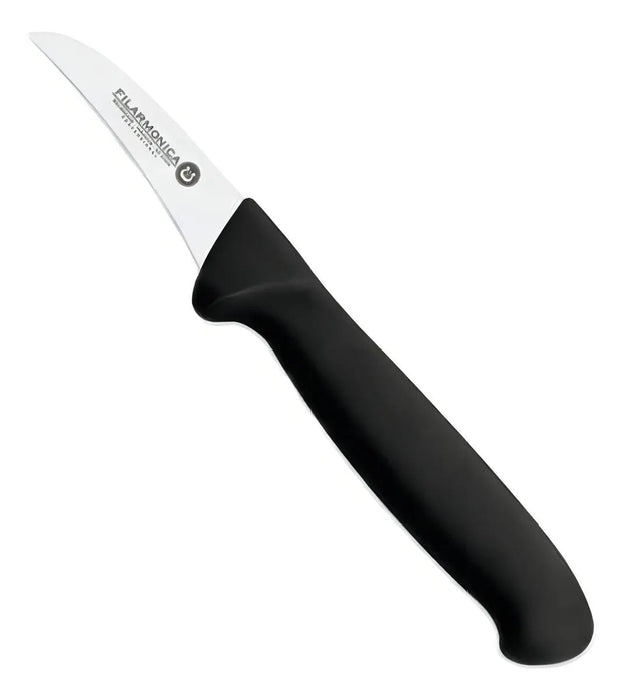 Cuchillo Mondador Profesional Filarmonica 6 Cm Acero Inoxidable Negro